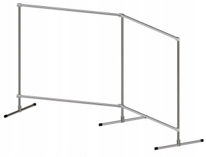 Stojak Wieszak Odzieżowy Na Odzież 300x150x60cm