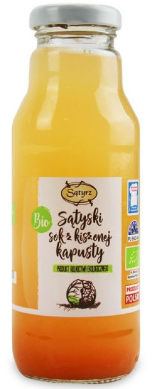 Lumarko Sątyski Sok Z Kiszonej Kapusty Z Marchewką Bio 300 ML!
