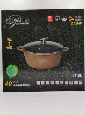 PLATINUM duży garnek 18L /40cm