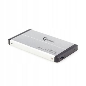 Obudowa do HDD/SSD 2.5″ USB 3.0 Aluminiowa Srebrna