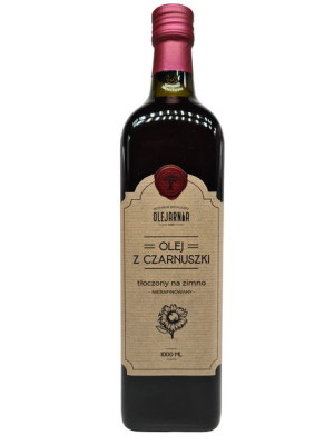 Olej z czarnuszki 1000 ml tłoczony na zimno