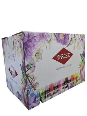 Karton 48x Odświeżacz Brizz Wkład Zapach Zapas