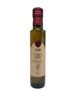 Olej lniany 250 ml budwigowy PREMIUM