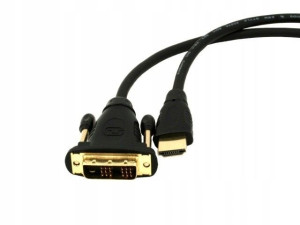 Kabel HDMI męski na DVI-D męski 18+1 SL 3.0 m