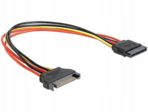 Kabel SATA męski na SATA żeński przedłużacz 0.3 m