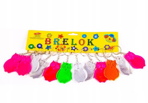 Brelok Odblaskowy Sowa Sówka Zawieszka Do Kluczy