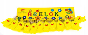 Kaczka Żółty Brelok Zawieszka Do Kluczy Zestaw