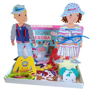 Garderoba ubieranka nauka wiązania sensoryczne