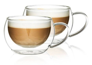 Szklanki termiczne CAPPUCINO DUALI 2szt 270ml