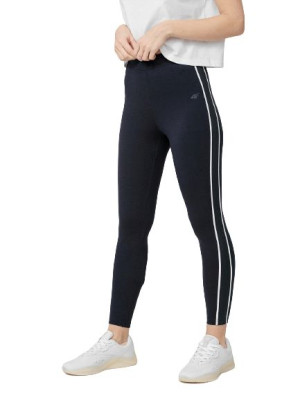 Legginsy damskie 4F z lampasem  H4L22 LEG022
