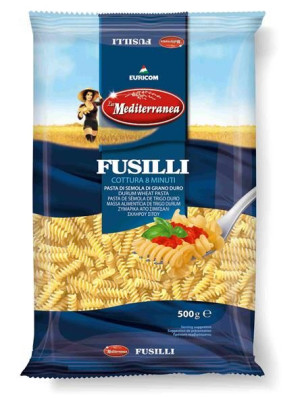 Makaron świderki fusilli Mediteranea 500g