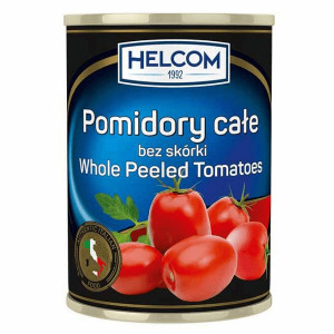 Pomidory konserwowe całe bez skórki  Helcom 2,65L