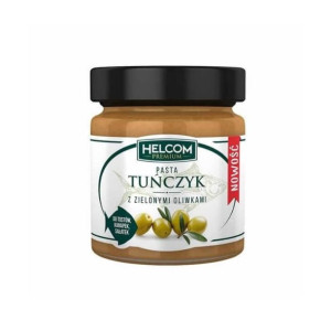 Pasta tuńczyk z zielonymi oliwkami Helcom Premium 161ml