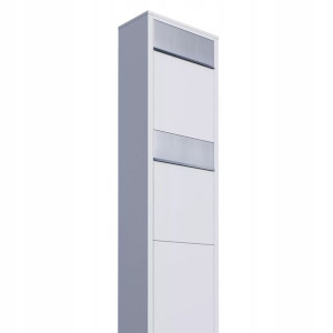 Skrzynka Lokatorska Big Box For Two Biała Inox
