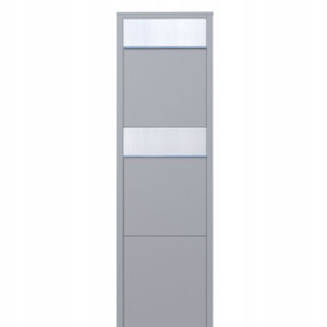Skrzynka Lokatorska Big Box For Two Szara Inox