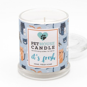 PetHouse Candle sojowa świeca zapachowa neutralizująca zapach - It's Fresh