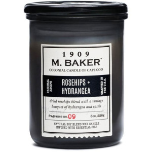 Colonial Candle M. Baker sojowa świeca zapachowa w słoju 8 oz 226 g - Roseh