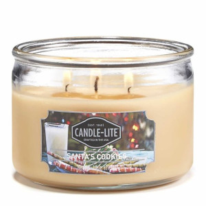 Candle-lite Everyday Collection 3-Wick Terrace Jar Glass Candle 10 oz świec