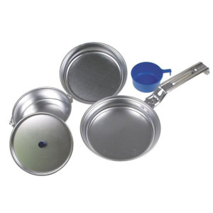 Naczynia Turystyczne Aluminiowe 1-osoba Fox Outdoor