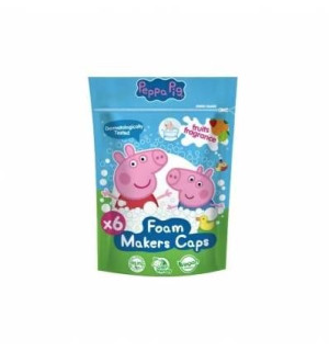 Świnka Peppa Pianotwory do kąpieli 6 x 20g