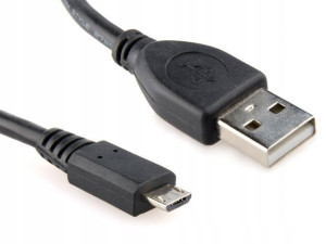 Kabel USB 2.0 męski A na microUSB męski 1.0 m