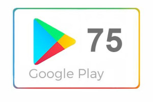 Google Play 75 zł Karta