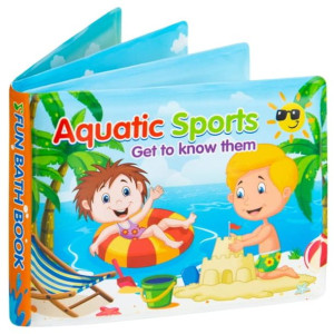 Miękka książeczka edukacyjna Sporty wodne / Bocioland