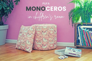 Puf do pokoju dziecięcego - Monoceros