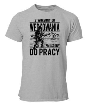 Koszulka męska STWORZONY DO WĘDKOWANIA