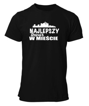 Koszulka męska NAJLEPSZY TOWAR W MIEŚCIE