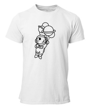 Koszulka męska ASTRONAUTA BALONY