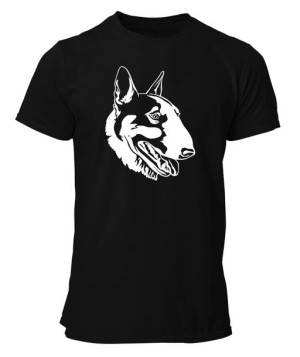 Koszulka męska BULTERIER T-shirt z psem PIES BULL TERRIER