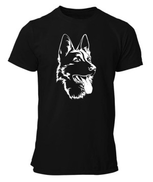 Koszulka męska OWCZAREK NIEMIECKI T-shirt z PSEM Pies