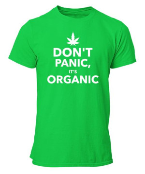 Koszulka męska DON'T PANIC, IT'S ORGANIC