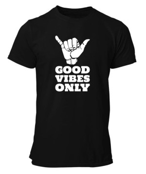 Koszulka męska GOOD VIBES ONLY Lifestyle