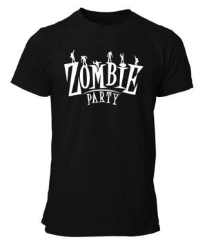Koszulka męska ZOMBIE PARTY T-shirt HALLOWEEN