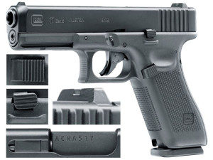 Replika pistolet ASG Glock 17 gen 5 6 mm