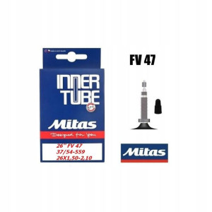 Dętka Rowerowa Mitas 26x1,75-2,45 Fv47 Presta