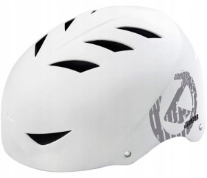 Kask KELLYS JUMPER 018 white-grey S/M