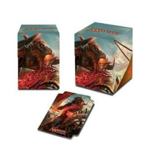 Pudełko na 100+ kart Rivals of Ixalan Angrath, the Flame-Chained +przekładk