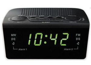 M3 CR-932 Radiobudzik Zegar cyfrowy LED z radiem fm