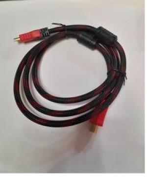 Kabel HDMI mocny w oplocie z filtrami 1.5 m