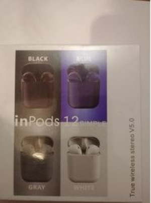 InPods 12 Słuchawki bezprzewodowe Bluetooth 5.0