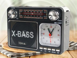 M1 MK-135BT / Przenośne Radio odbiornik FM MP3 odtwarzacz muzyki z latarką
