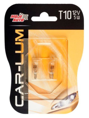 Żarówka T10-w5w 12v 5w (2pak)