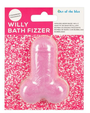 Kula do kąpieli Willy Bath Fizzer o zapachu truskawki