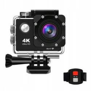 Wodoodporna kamera sportowa ultra HD 4K WIFI PILOT