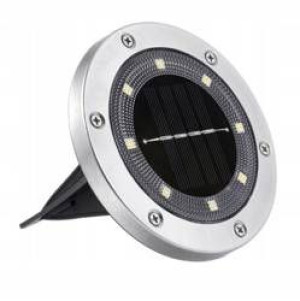 M1 Rgb / Kolorowe Lampki Solarne Gruntowe Ogrodowe