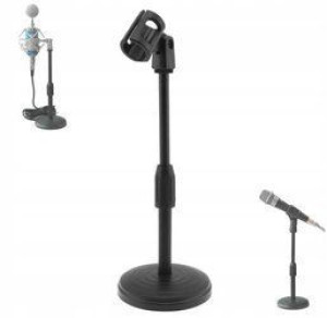 Statyw Podstawka Mikrofono Stojak Na Biurko 22-32cm