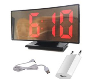 Budzik Elektroniczny Zegar Sieciowy Mirror Big